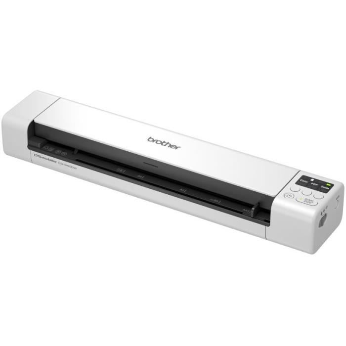 BROTHER DS-940 Mobile Scanner - A4 - Duplex - WiFi - Batteria integrata - 15 ppm - Colore - Nero / Bianco - Scansione su USB