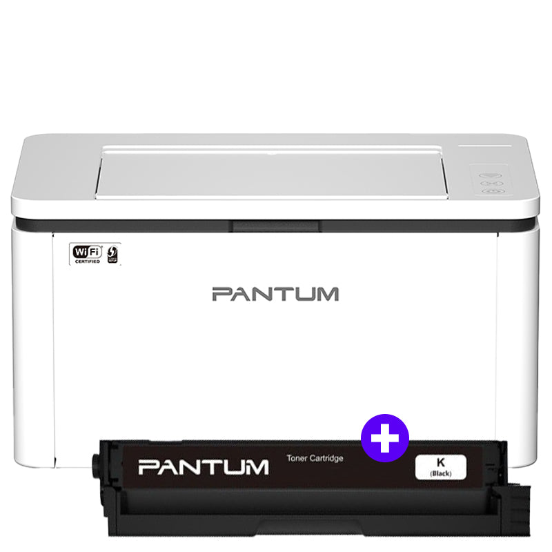 (BUNDLE) PANTUM BP2300W - STAMPANTE LASER MONOCROMATICA A4 - WI-FI 22PPM + TONER ORIGINALE PL-A2310H