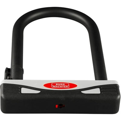 Lucchetto per bicicletta a U - BURG WACHTER - 1600 HB 170/210 - Acciaio ultra resistente 16 mm, doppia chiusura