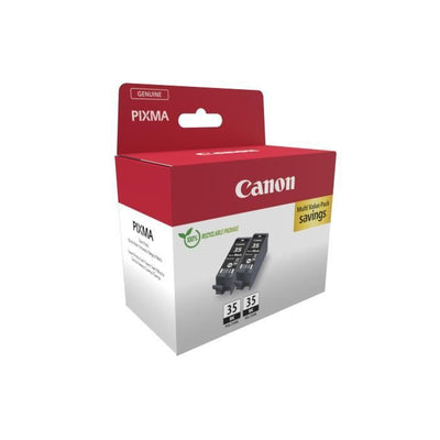 Confezione da 2 cartucce d'inchiostro nero - CANON - PGI-35 - Per PIXMA iP100/iP110/TR150