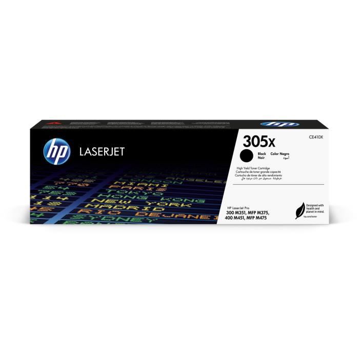 Toner originale nero ad alta capacità HP 305X (CE410X)