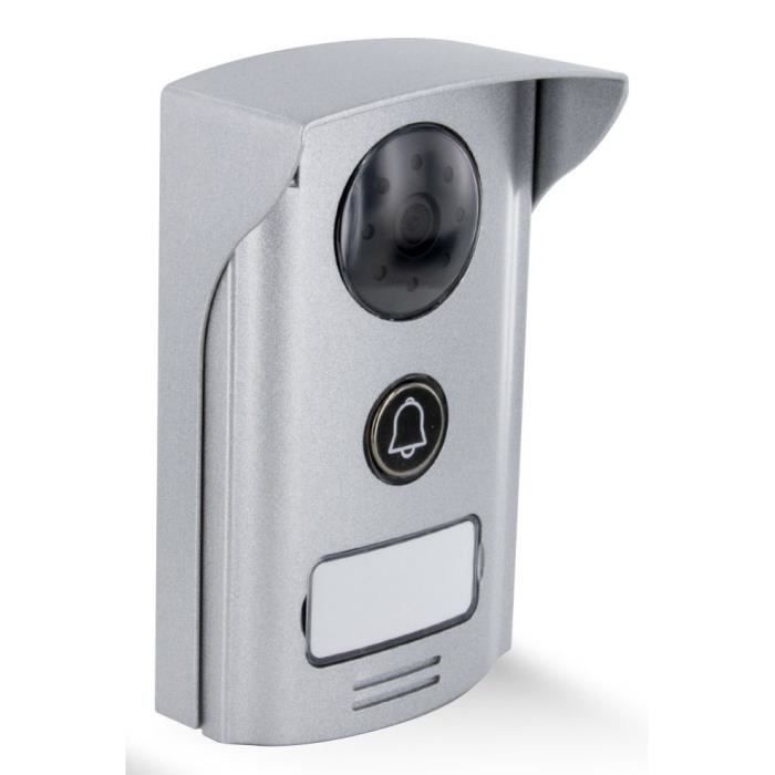 Videocitofono - CHACON - 2 fili - 7 - Bianco - Ultra Slim