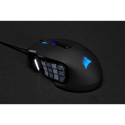 Mouse da gioco CORSAIR SCIMITAR RGB ELITE - 18.000 DPI - Nero (CH-9304211-EU)