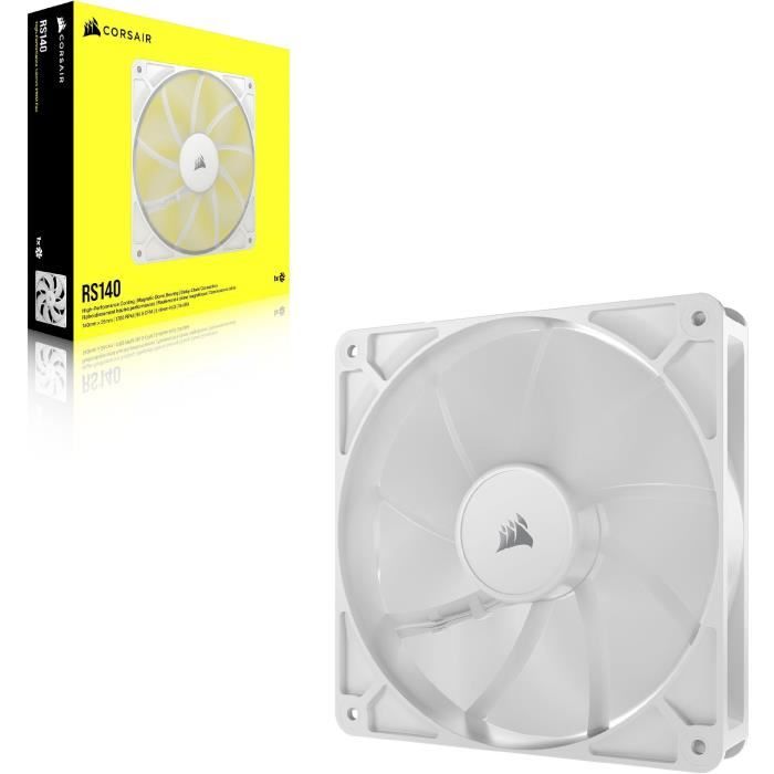 Ventola PWM da 140 mm - CORSAIR - RS140 - Bianca