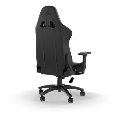 Corsair - sedia da ufficio - poltrona da gioco - TC100 rilassato - simile - ergonomico - braccioli regolabili - nero - (CF -9010050 -ww)