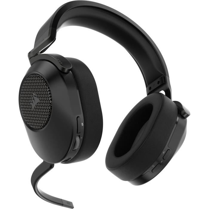 Cuffie da gioco wireless - CORSAIR - HS65 Wireless V2 - Carbonio