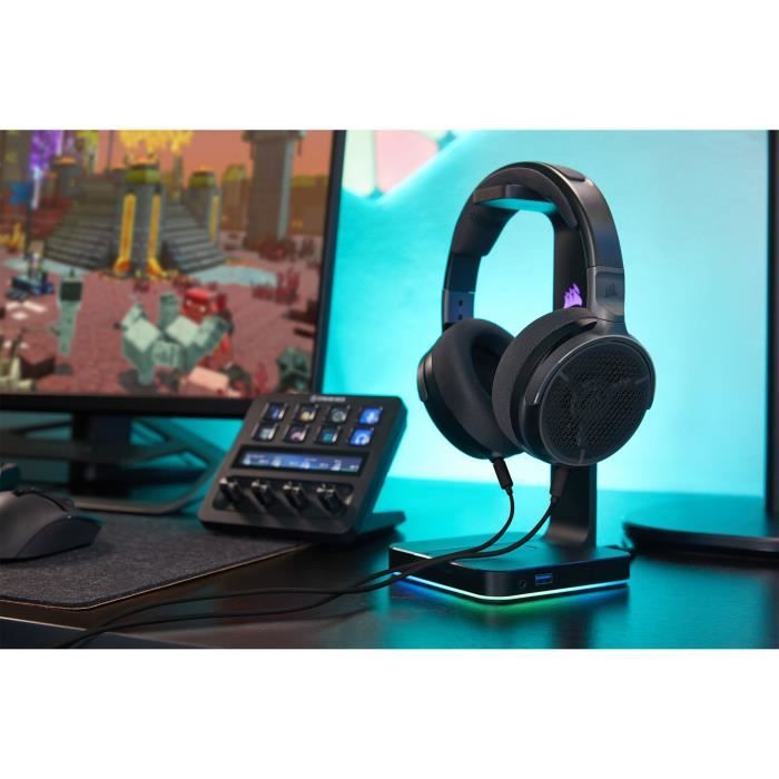 Cuffie aperte per gaming e streaming cablate - CORSAIR - VIRTUOSO PRO - Carbon