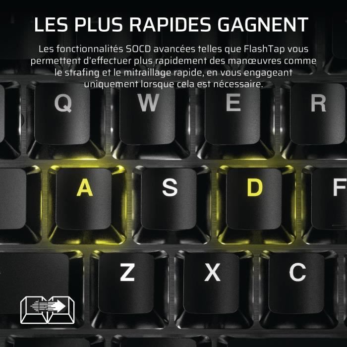 Tastiera da gioco - CORSAIR - K70 Core TKL - RGB - Switch MLX Red v2 - Cablata