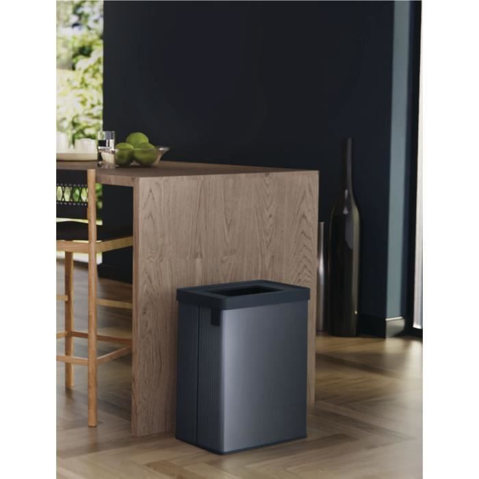 Contenitore per la raccolta differenziata - VERTO - CURVER - 54 L - Blu perla