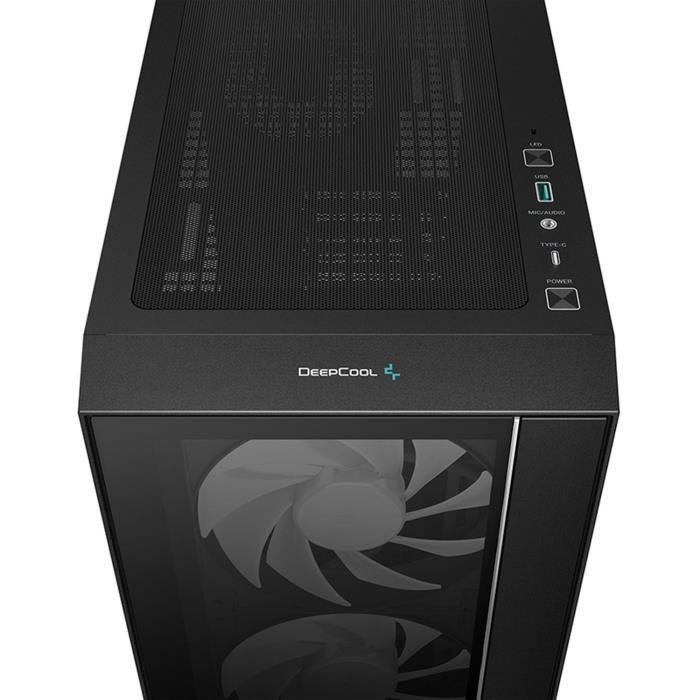 Case PC - DEEPCOOL - MATREXX 55 V4 C - Tower medio - ATX - Vetro temperato - ARGB - Nero