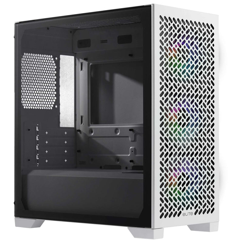 COOLER MASTER CASE MB ATX/MICRO ATX/MINI ITX, 3 VENTOLE ARGB, SUPPORTO RAD 280MM, USB-C, BIANCO