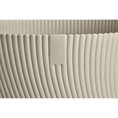 Vaso per fiori - ELHO - Sereh Round 30 - Beige - L 30 x P 29,5 x H 25 cm - 100% riciclato