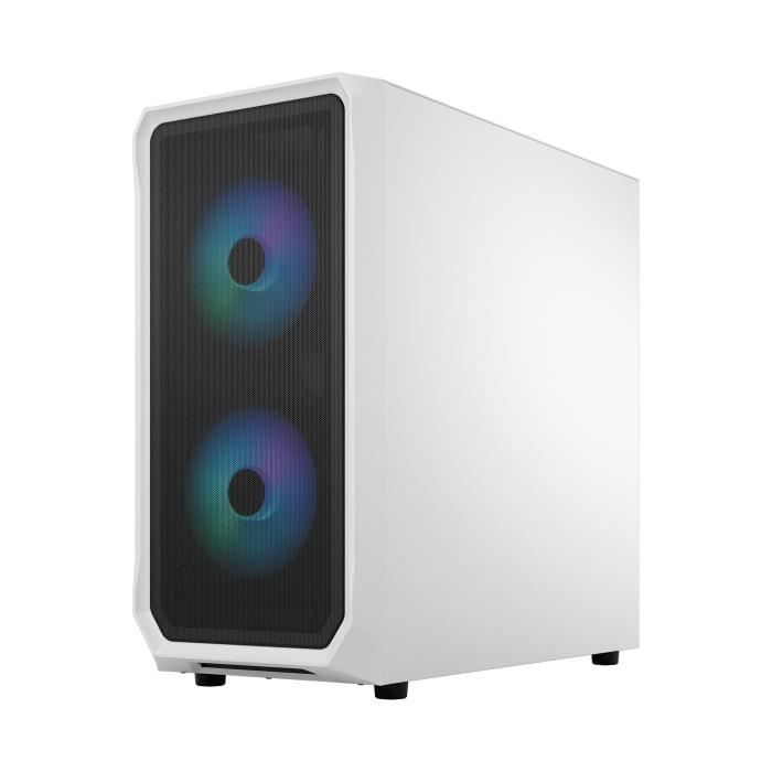 PC Fractal Design Focus 2 RGB White Tg Clear