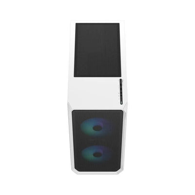 PC Fractal Design Focus 2 RGB White Tg Clear