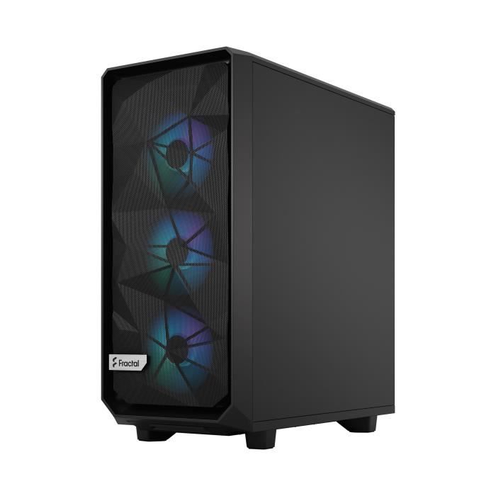 PC Fractal Design Meshify 2 Compact Lite RGB Nero TG Tint Atx