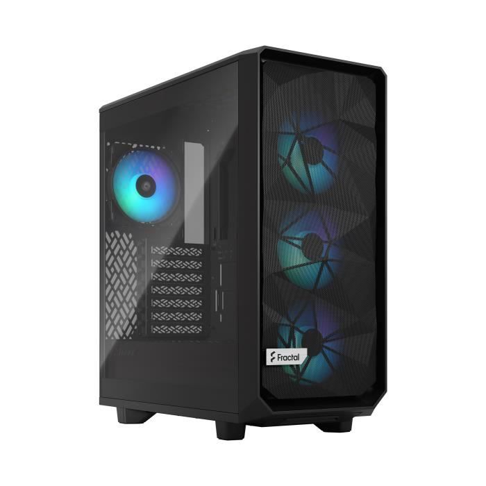 PC Fractal Design Meshify 2 Compact Lite RGB Nero TG Tint Atx
