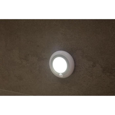 Confezione da 2 luci LED per spogliatoio - GAO - 80 lumen, sensore PIR, batterie AAA