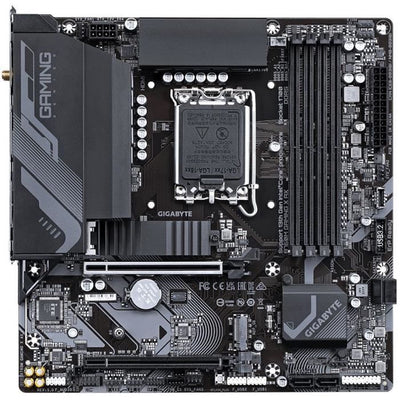 Scheda madre - GIGABYTE - B760M Gaming X AX - DDR5 fino a 7600 MHz - Wi-Fi 6E - LAN 2.5GbE