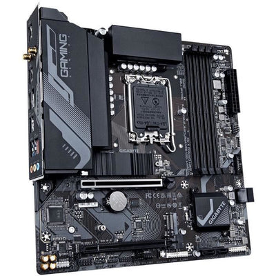 Scheda madre - GIGABYTE - B760M Gaming X AX - DDR5 fino a 7600 MHz - Wi-Fi 6E - LAN 2.5GbE