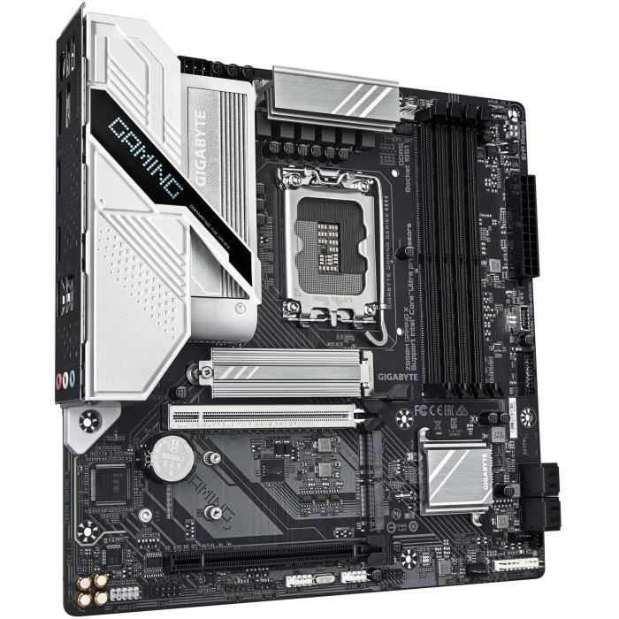 Scheda madre - GIGABYTE - Z890M GAMING X - Presa 1851 - DDR5 SDRAM - M.2 PCIe 5.0