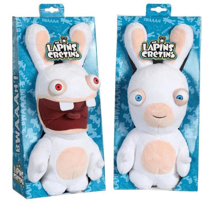 CRETINE DI CONIGLIO Peluche 28 cm Suono a bocca chiusa