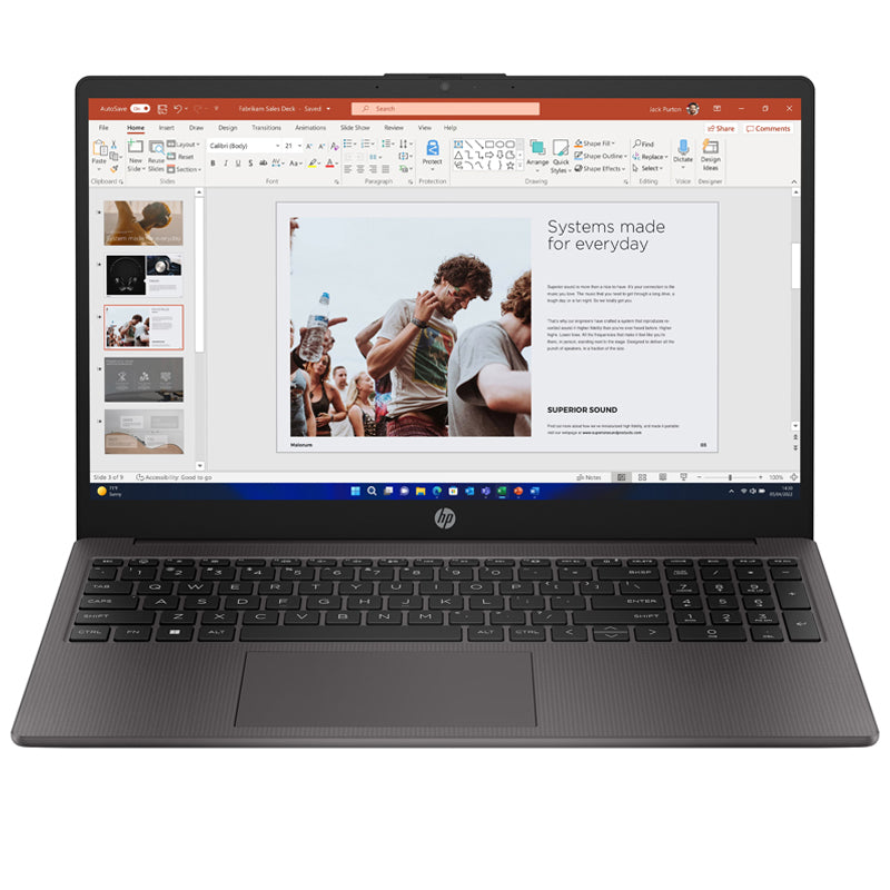 HP 250 G10 (6F203EA) - NOTEBOOK 15.6 HD - CPU INTEL CELERON N4500 - RAM 8GB - SSD 256GB - W11 - W3Y