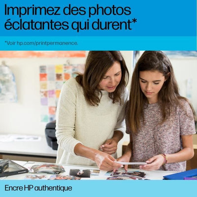 Confezione da 2 cartucce d'inchiostro originali HP 308 nero e tricromia (6L6S6UE) per HP Envy 6110, 6120, 6130, 6520, 6530