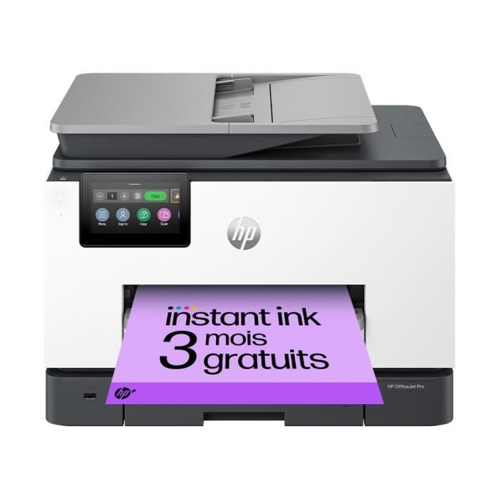 Stampante fronte/retro a colori All-in-One HP OfficeJet Pro 9135e, 3 mesi di Instant Ink incluso con HP+