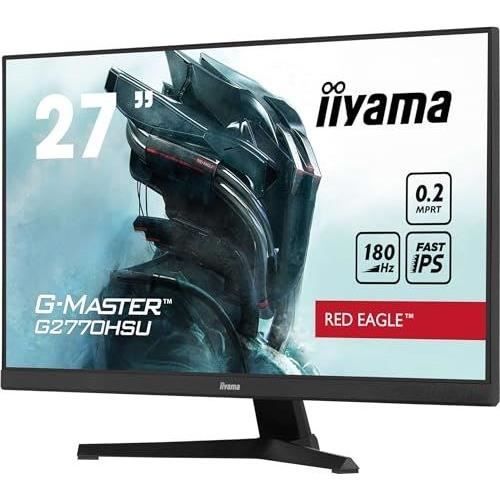 Schermo PC - IIYAMA - G2770HSU-B6 - 27 IPS FHD 1920 x 1080 - 0,2 ms - 180 Hz - HDMI DP - Nero