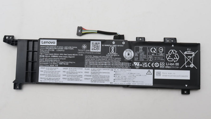 38Wh 2-cell lithium-ion