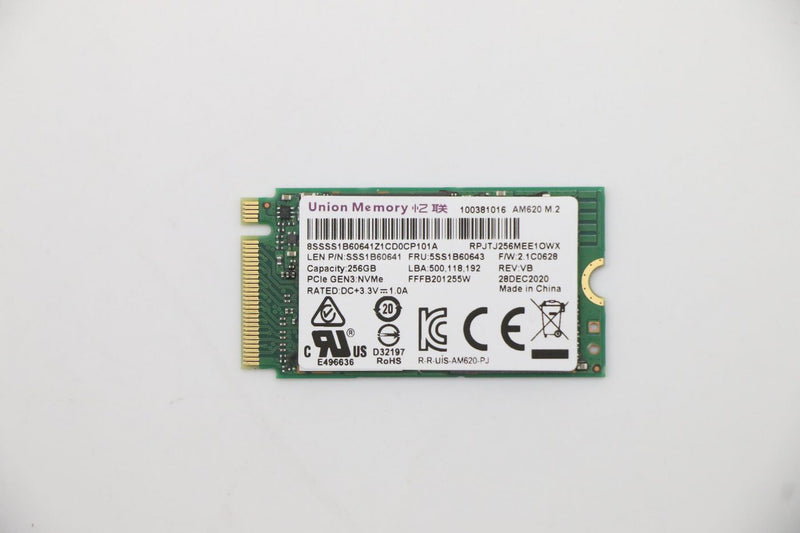 256GB PCIe 2242 M.2 SSD