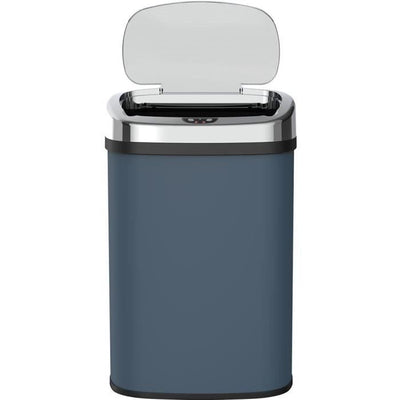 Pattumiera automatica da cucina - MAJESTIC - KITCHEN MOVE - 58 L - Acciaio inox grigio opaco con bordo