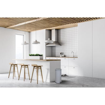CUCINA MOVE Pattumiera da cucina a pedali URBAN 30L - Grigio acciaio
