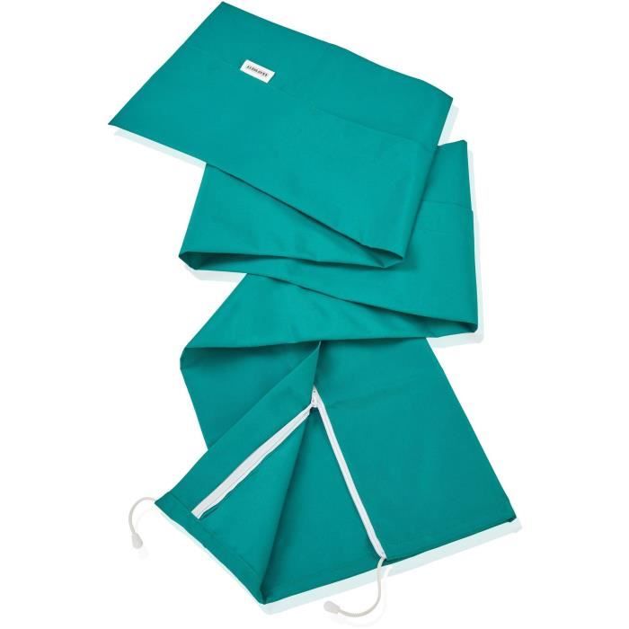 LEIFHEIT Copertura per asciugatrice a ombrello 85666 Copertura protettiva Leifheit con cerniera per asciugatrice 30 x 200 cm impermeabile
