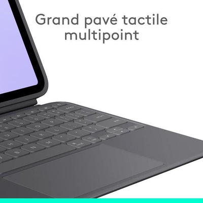 Custodia per iPad Pro 11 - Logitech - Combo Touch - Grafite