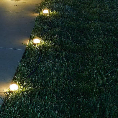 10 mini faretti solari da inserire - LUMISKY - SOLIRAY - 12 m - LED bianco caldo - Segnaletica stradale