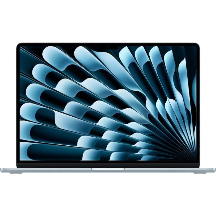 Apple - 15.3 MacBook Air M4 (2025) - 16 GB di RAM - 512 GB di spazio di archiviazione - CPU a 10 core - GPU a 10 core - Azzurro cielo