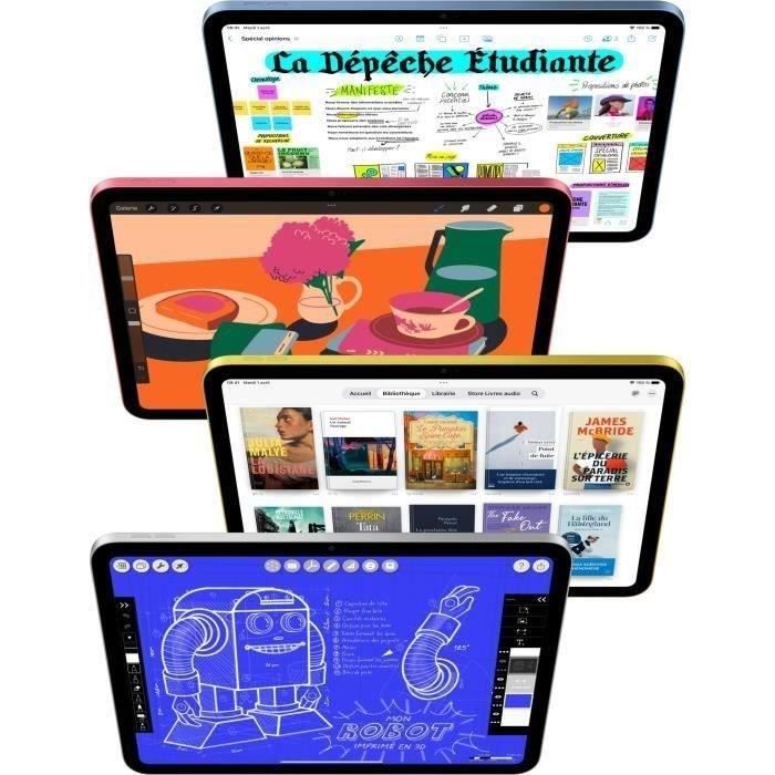 APPLE - iPad A16 (2025) - 11 - Wi-Fi + Cellular - 256 GB - Giallo