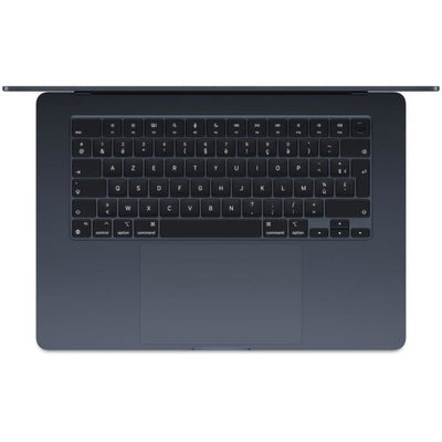 Apple - 15 MacBook Air M3 (2024) - 8 GB di RAM - 512 GB di spazio di archiviazione - Mezzanotte - AZERTY