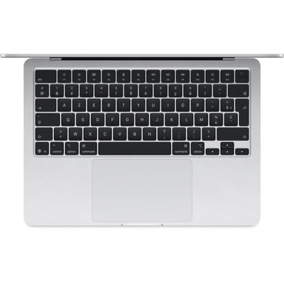 Apple - 13.6 MacBook Air M4 (2025) - 16 GB di RAM - 256 GB di spazio di archiviazione - CPU a 10 core - GPU a 8 core - Argento