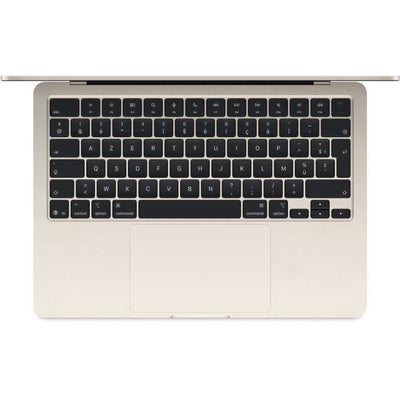 Apple - 13.6 MacBook Air M4 (2025) - 16 GB di RAM - 512 GB di spazio di archiviazione - CPU a 10 core - GPU a 10 core - Starlight