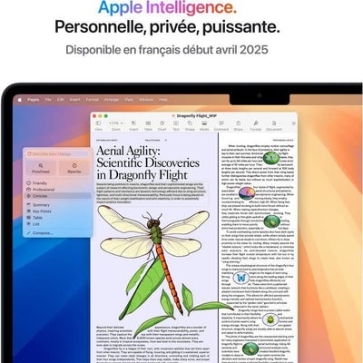 Apple - MacBook Air M4 (2025) da 13,6 pollici - 16 GB di RAM - 256 GB di spazio di archiviazione - CPU a 10 core - GPU a 8 core - Mezzanotte