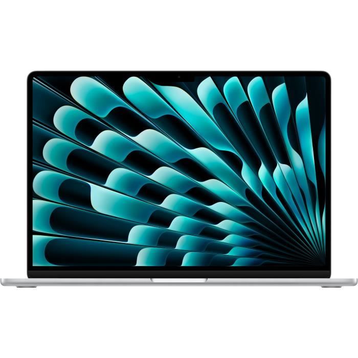 Apple - MacBook Air M4 (2025) da 15,3 pollici - 16 GB di RAM - 256 GB di spazio di archiviazione - CPU a 10 core - GPU a 10 core - Argento