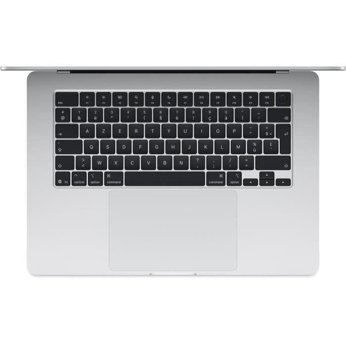 Apple - MacBook Air M4 (2025) da 15,3 pollici - 16 GB di RAM - 256 GB di spazio di archiviazione - CPU a 10 core - GPU a 10 core - Argento