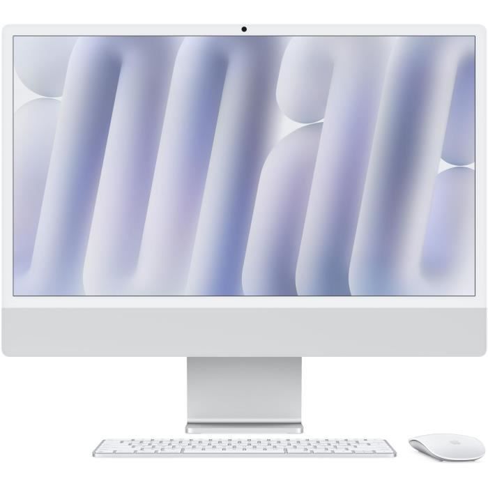 Apple iMac 24 schermo retina 4.5K SSD da 256 GB 16 GB RAM Chip M4 CPU a 8 core GPU a 8 core Rosa (2024)