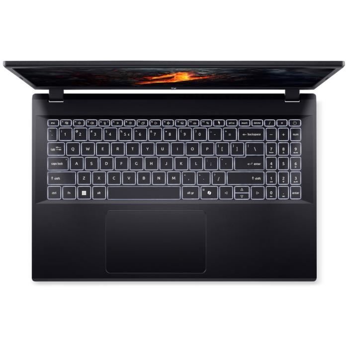 PC portatile da gioco -ACER -Nitro V 15 ANV15-41-R85W -15,6 FHD 144Hz IPS -Ryzen 5 7535HS -RAM 16GB -512GB SSD -RTX 4050 -Senza finestre