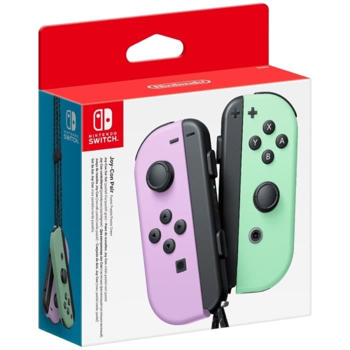 Coppia di Joy-Con Pastel e Pastel Green Moy-Con Switch Nintendo