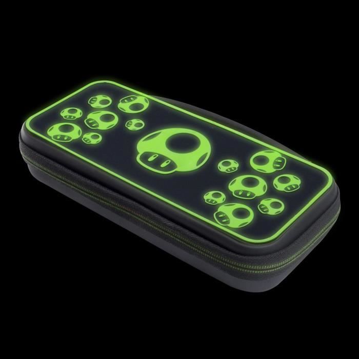 Custodia per il trasporto - PDP - 1 UP Glow In The Dark - Nintendo Switch - Nero