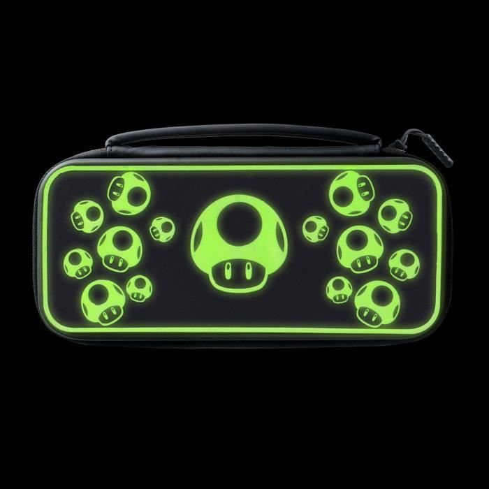 Custodia per il trasporto - PDP - 1 UP Glow In The Dark - Nintendo Switch - Nero