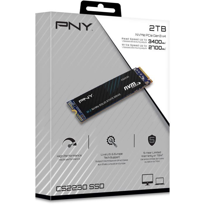 PNY - CS2230 SOLID STATE DRIVE - Disco rigido SSD interno - 2 TB